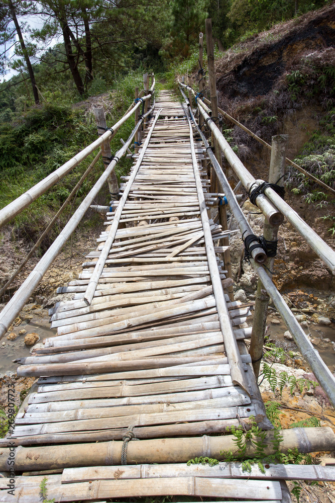 dangerous wooden bridge dangerous wooden bridge