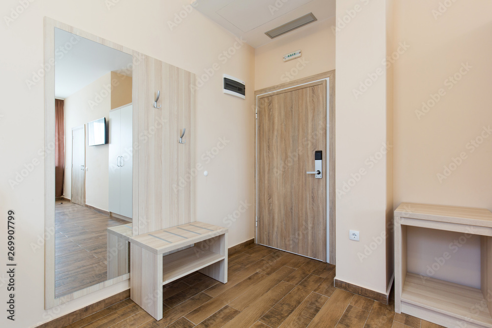 Fototapeta premium Hotel room entrance
