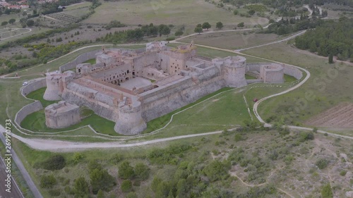 Salses Fortress was built by the Catalans at the end of the 15th century, the fortress guarded the former frontier between Spain and France photo