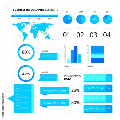 BUSINESS INFOGRAPHIC ELEMENTS
