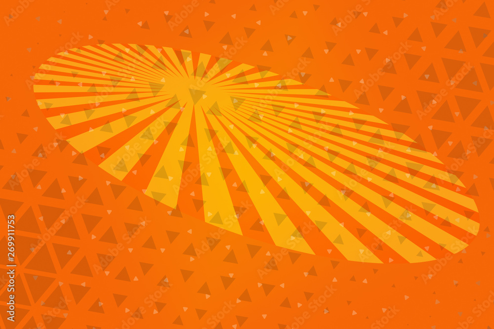 Obraz premium abstract, orange, design, yellow, illustration, wallpaper, pattern, lines, wave, light, texture, graphic, art, backdrop, backgrounds, waves, line, sun, gradient, vector, digital, red, artistic, gold
