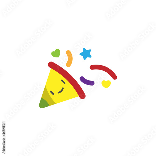 World pride day, confetticolor icon. Element of stop homophobia color icon