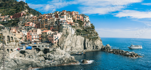 View of Manarola from the trail
