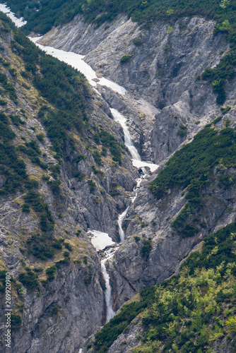 Schmelzwasser im Toten Gebirge Hetzau im Almtal photo