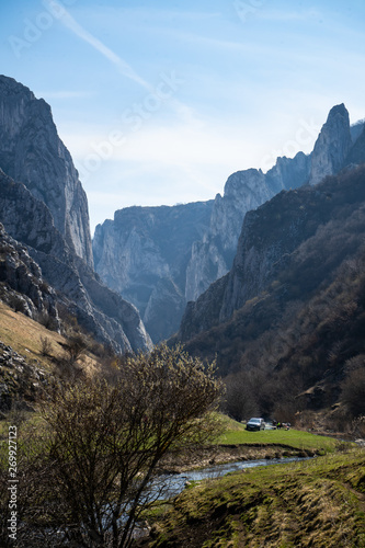 Scenic view, Turda gorge
