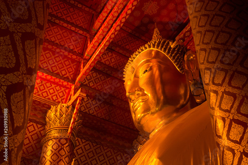Wat Phananchoeng at Ayutthaya province photo