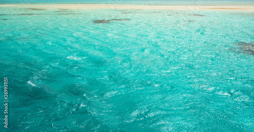 White Island Crystal clear Red Sea. Egypt.