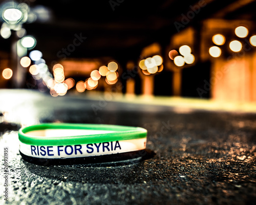 wristband for syria underground