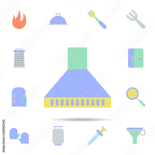 Kitchen, extractor icon. Universal set of Kitchen for website design and development, app development