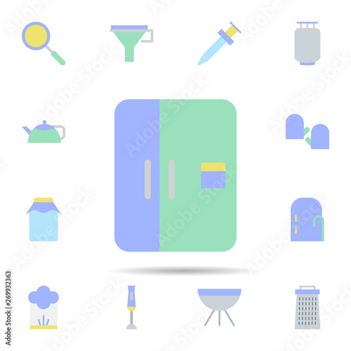 Kitchen, fridge icon. Universal set of Kitchen for website design and development, app development