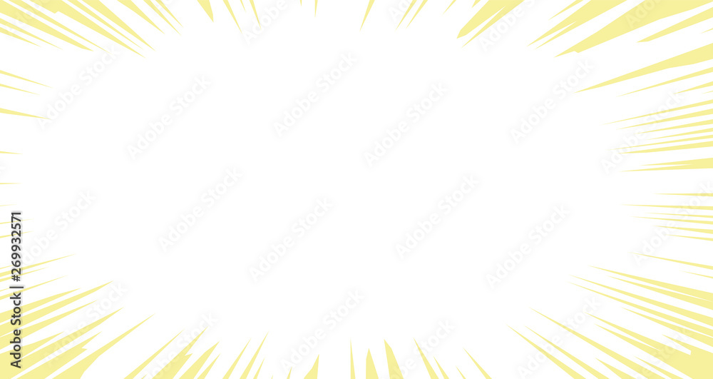 Horizontal Warm color Background exploding with flashing light