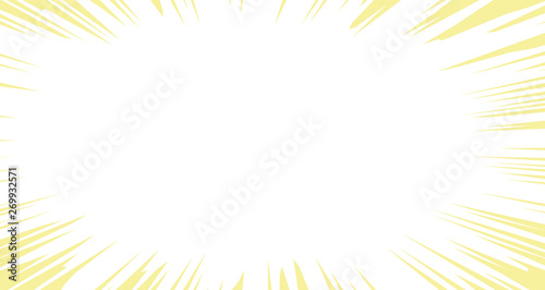 Horizontal Warm color Background exploding with flashing light
