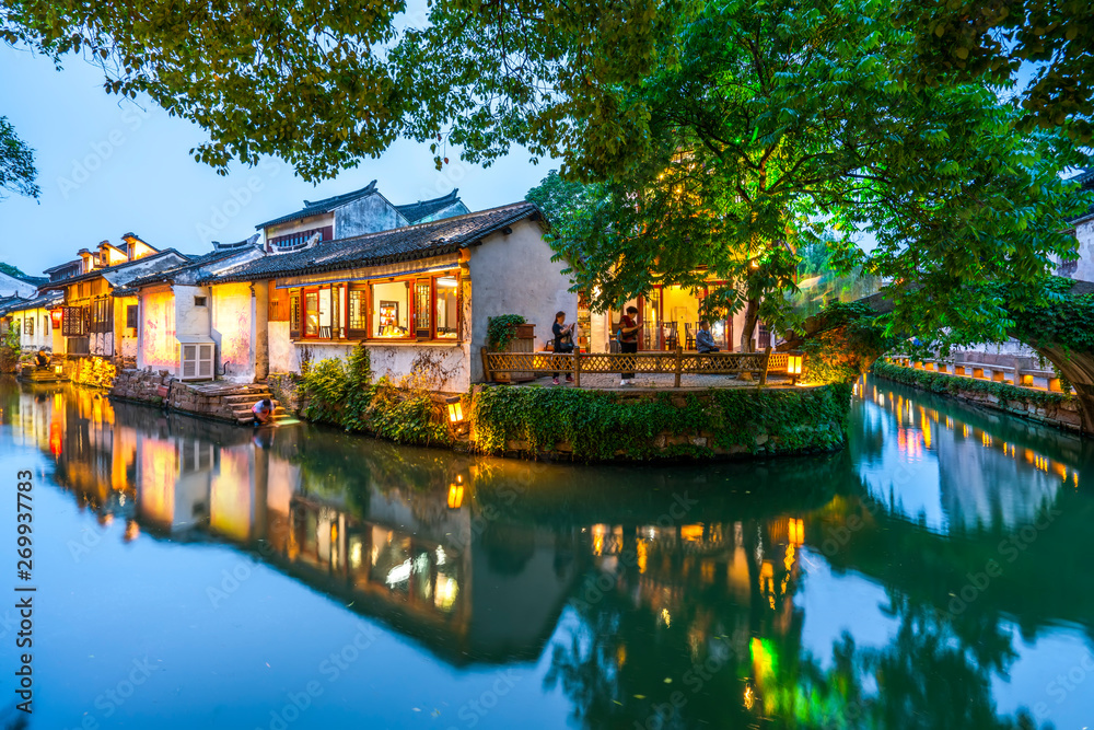 Residence in Zhouzhuang Ancient Town, Suzhou.. Residence in Zhouzhuang Ancient Town, Suzhou..