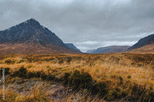 Scottish Highland landscape taken in Ballachulish Glencoe, Scotland 