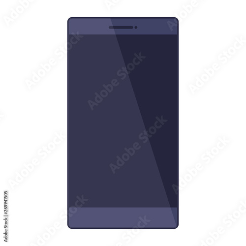 smartphone device technology icon vector illustration