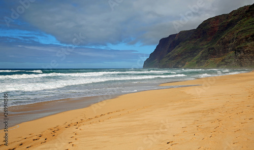 Fototapeta Naklejka Na Ścianę i Meble -  Beach - Polihale SP, Hawaii