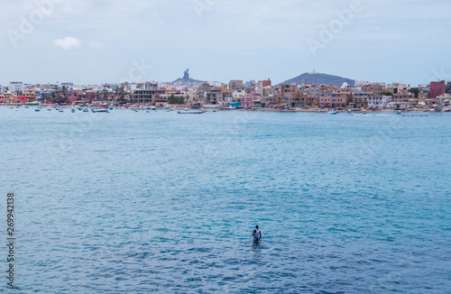 Dakar from ngor Island view 