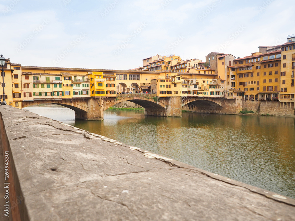 florence a romantic and popular city in Italy.