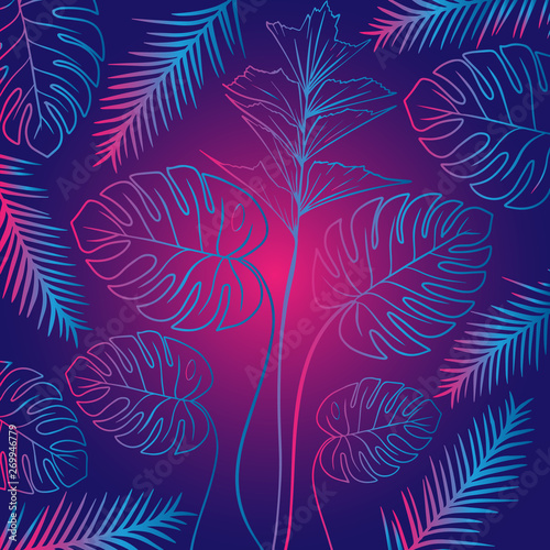leaf background. nature layout