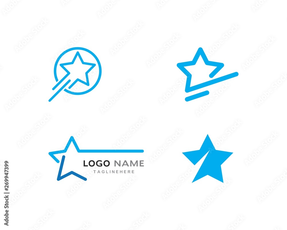 Star Logo Template