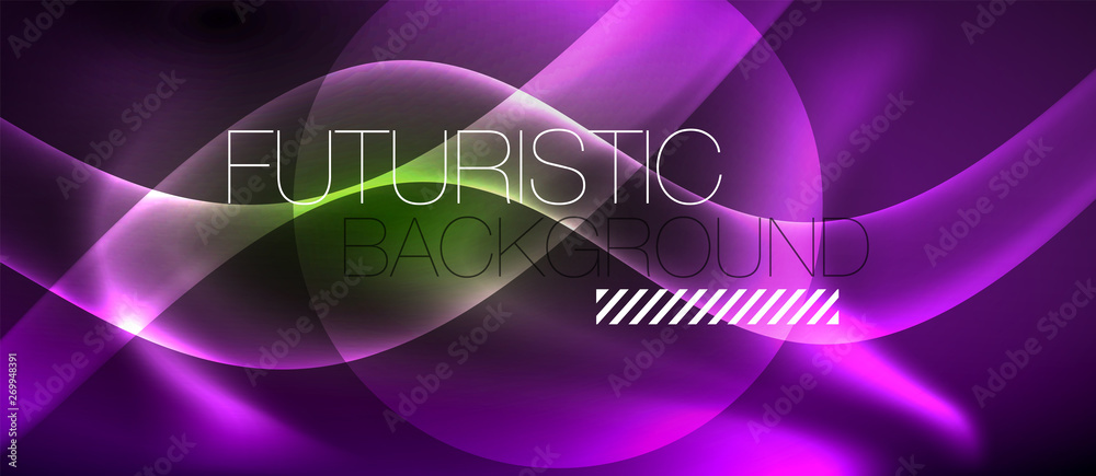 Glowing shiny light abstract background Glowing shiny light abstract background