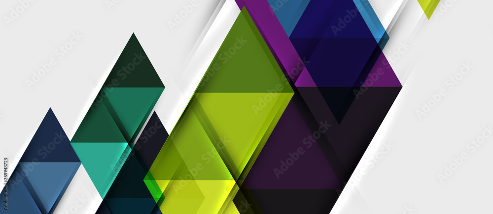 Triangle geometrical modern business presentation design template, abstract pattern for any background Triangle geometrical modern business presentation design template, abstract pattern for any background