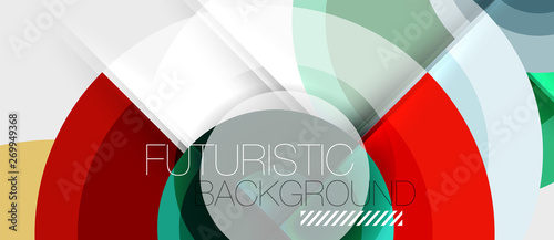 Circular geometrical design template