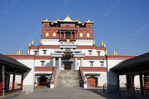 Temple bouddhiste chine asie