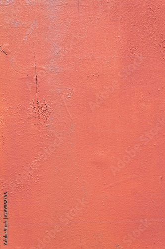 Old Weathered Red Painted Metal Texture