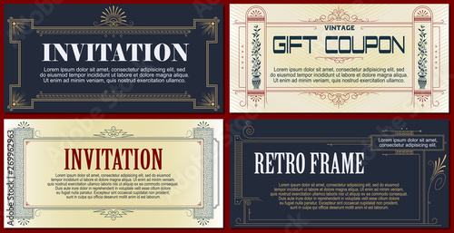 Template flyer, invitations or greeting cards.