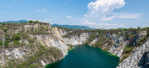 Panorama landscape of grand canyon in Thailand.