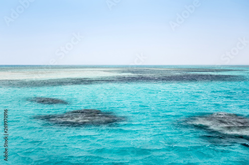 White Island underwater Red sea Egypt.