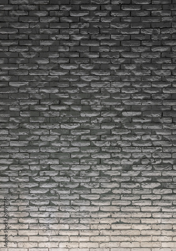 Brick textured wall.