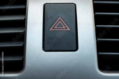 hazard lights button