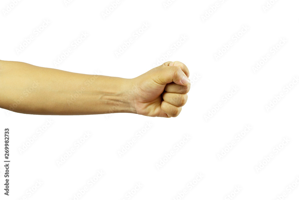 hand with thumb up isolated on white background hand with thumb up isolated on white background