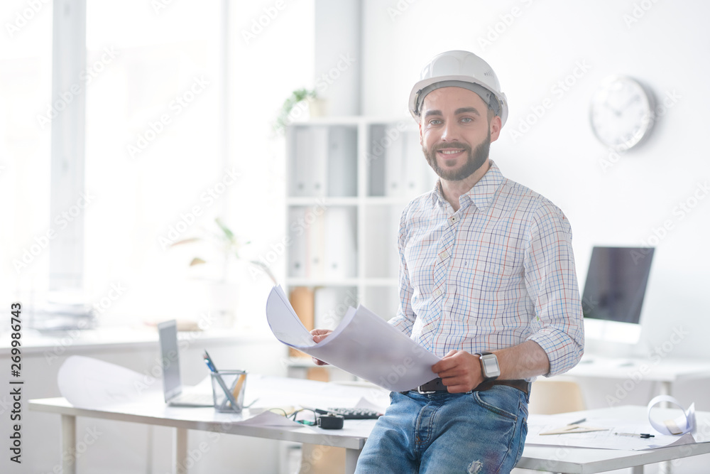 Engineer in office Engineer in office