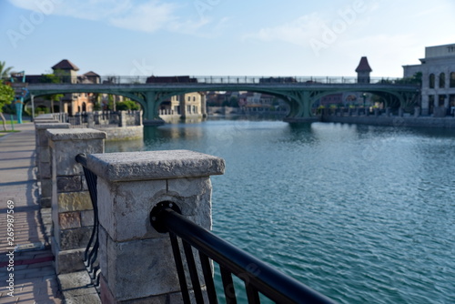 Dubai Parks and resor, Dubai, United Arab Emirates, May 24, 2019, included LEGOLAND, RIVERLAND, MOTIONGATE and Bollywood Parks Dubai, Dubai, United Arab Emirates