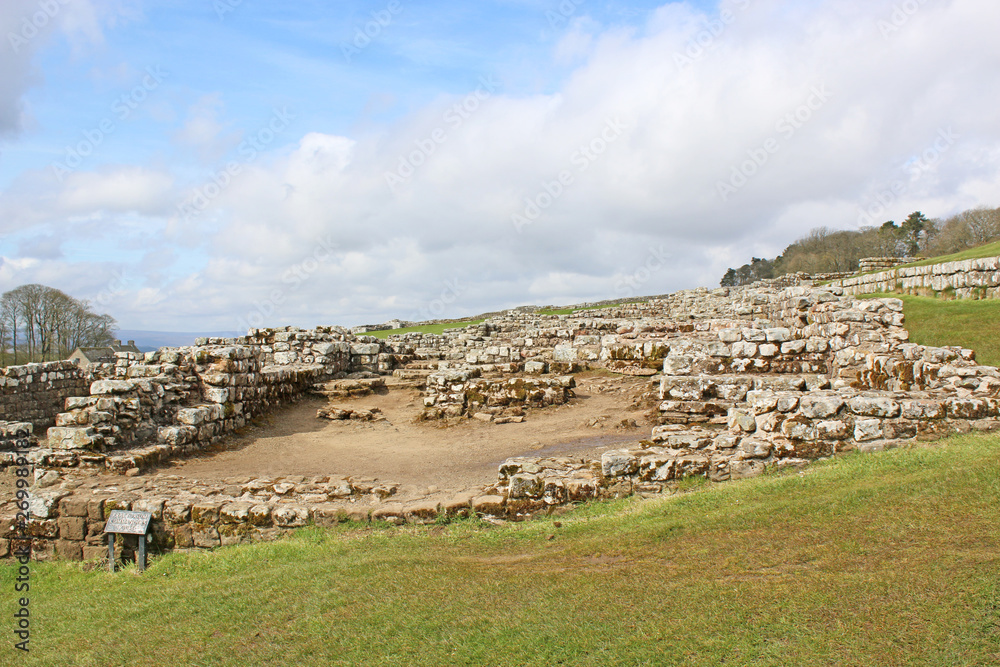 Roman remains at Housesteads