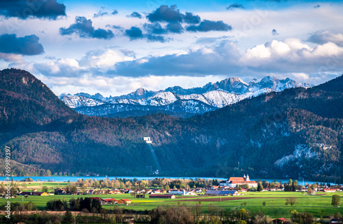 landscape kocheler see - bavaria