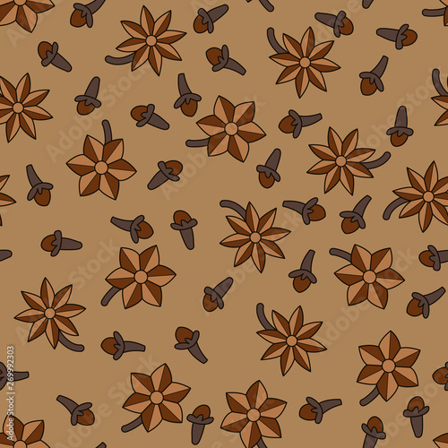 Cloves and vanilla.