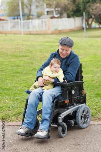 Dad play with son