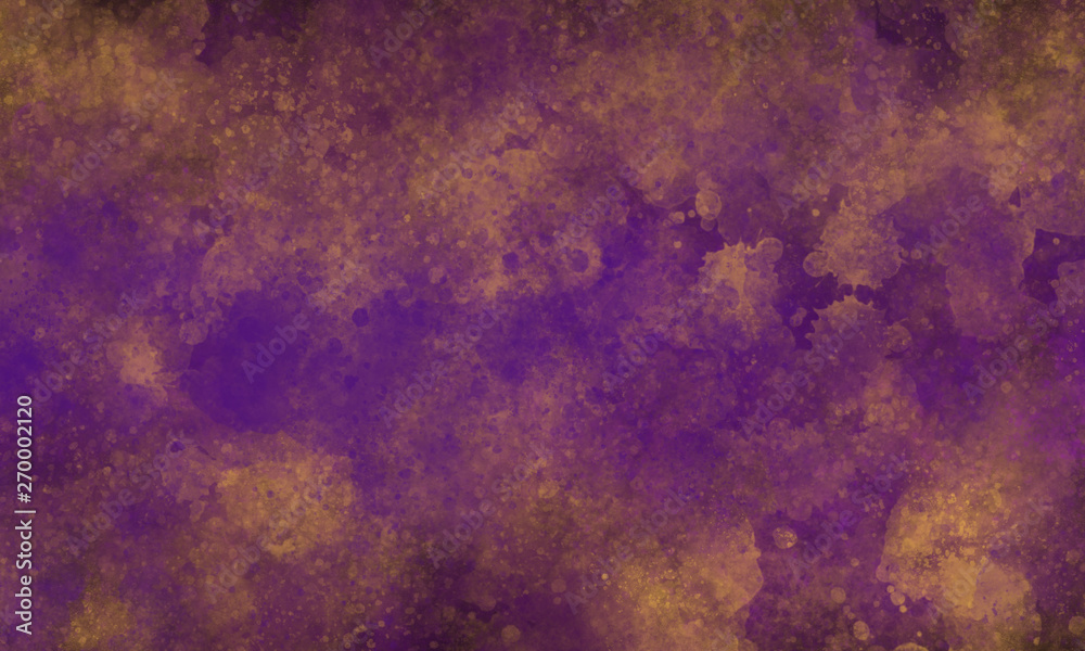 Abstract gold and purple colors texture design background