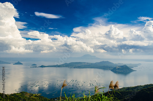 view from tagaytay philippines photo