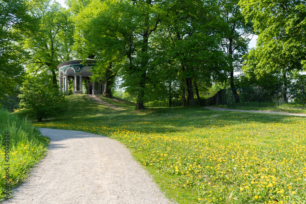 path in the stockholms park