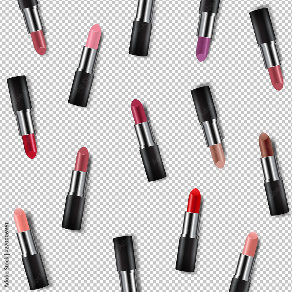 Color Lipsticks Poster Transparent Background Color Lipsticks Poster Transparent Background