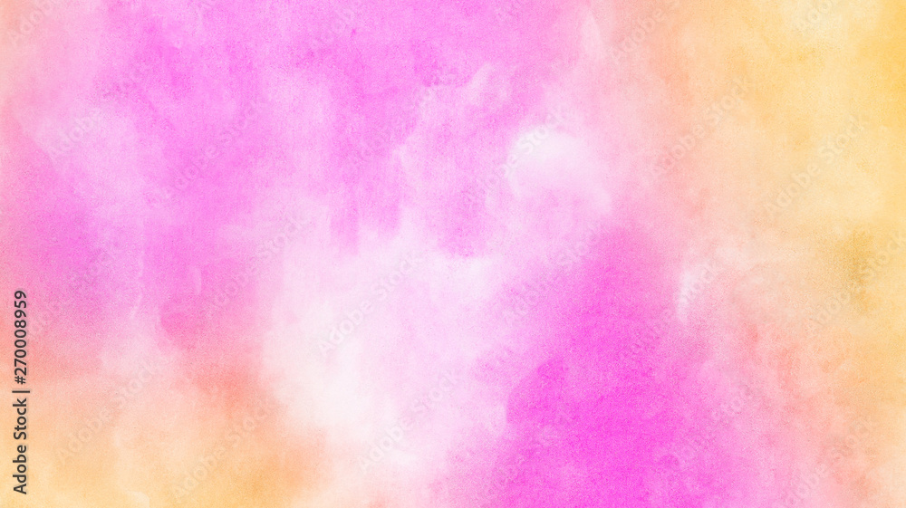 Fantasy light red, pink and yellow shades watercolor background. Aquarelle paint paper textured stain canvas element for text design, greeting card, template. Multicolor hand drawn illustration Fantasy light red, pink and yellow shades watercolor background. Aquarelle paint paper textured stain canvas element for text design, greeting card, template. Multicolor hand drawn illustration
