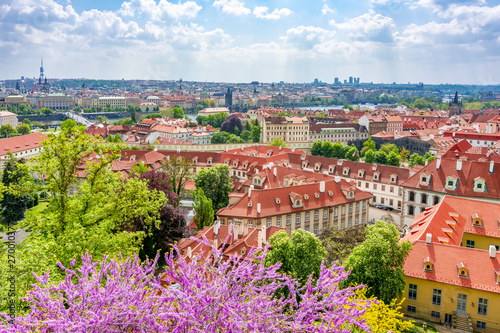 Photography Prague cityscape from Prague Castle, Czech Republic