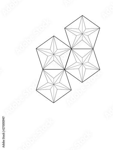 Vector Illustration of Geometric pattern 
