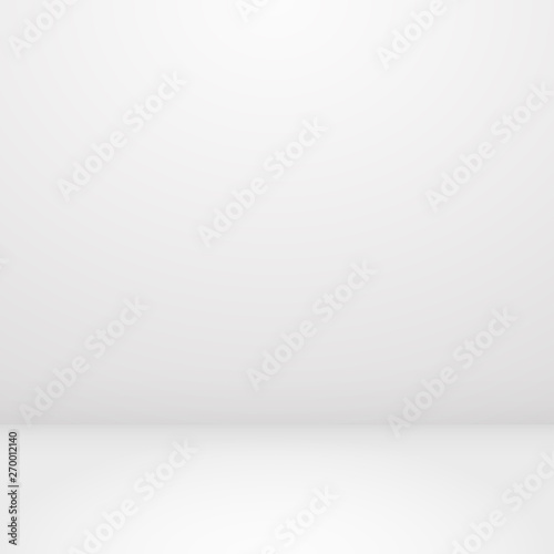 Gray abstract copyspace. Vector studio gradient background