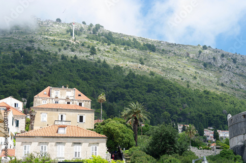 Colline surplombant Dubrovnik